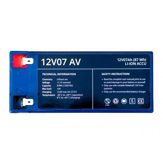 Rebelcell 12V07 AV Paquete De Iones De Litio Y Oferta De Estuche De Transporte 8 Rebelcell 12V07 AV Paquete De Iones De Litio Y Oferta De Estuche De Transporte - Imagen 6