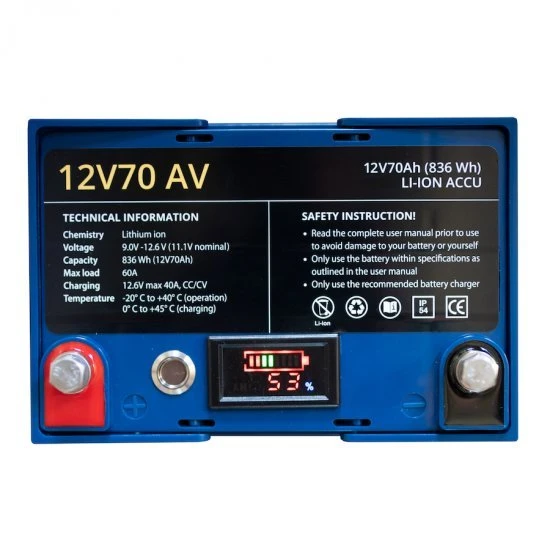 Batería Rebelcell 12V70 AV Y Cargador De Batería 12.6V10A 4 Batería Rebelcell 12V70 AV Y Cargador De Batería 12.6V10A - Imagen 2