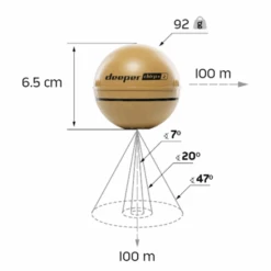 Deeper Smart Sonar Chirp+ 2 Amarillo -DYNAMITE BAITS Tienda de ventas 3 16 43 550x550 1