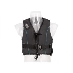 Besto Dinghy Cremallera Todo Negro-Aqua Rayas 40N M