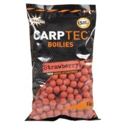 DYNAMITE BAITS Dinamita CarpTec Boilies Fresa 15mm 1.8kg