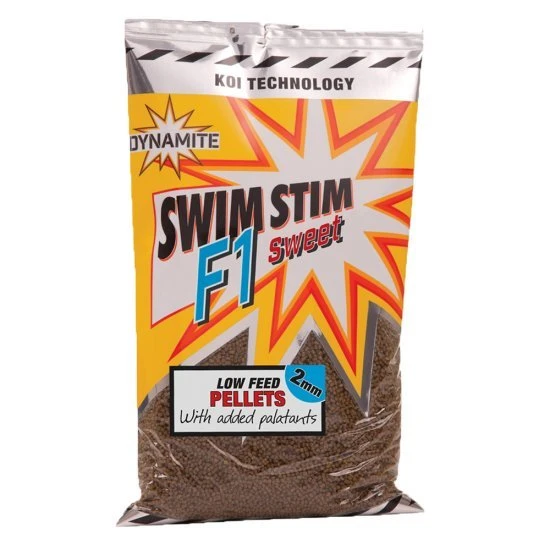 DYNAMITE BAITS Dinamita Swim Stim F1 Sweet Pellets 4mm 3 DYNAMITE BAITS Dinamita Swim Stim F1 Sweet Pellets 4mm