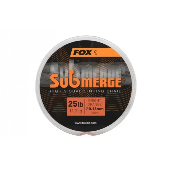 Trenza De Hundimiento Fox Submerge High Visual Naranja Brillante 25 Lb 300 M 3 Trenza De Hundimiento Fox Submerge High Visual Naranja Brillante 25 Lb 300 M
