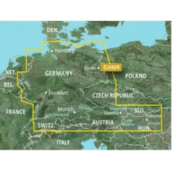 Garmin Bluechart G3 MicroSD/SD - Aguas Continentales De Alemania