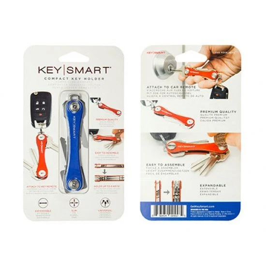 Llavero Compacto KeySmart Azul Almeja 3 Llavero Compacto KeySmart Azul Almeja