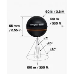Deeper Más Profundo Smart Sonar Pro+ 2 -DYNAMITE BAITS Tienda de ventas Knipsel204 550x550h