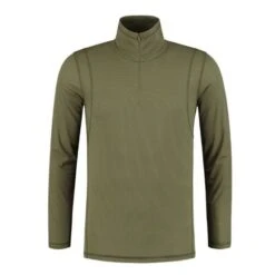 Korda Kool Quick Dry Manga Larga Cuello Con Cremallera