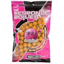 Mainline Vida útil Ready Made Boilies Piña Y Plátano 15 Mm 450 G