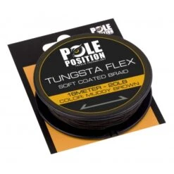 Pole Position Tungsta Flex Muddy Brown 20lb 18m