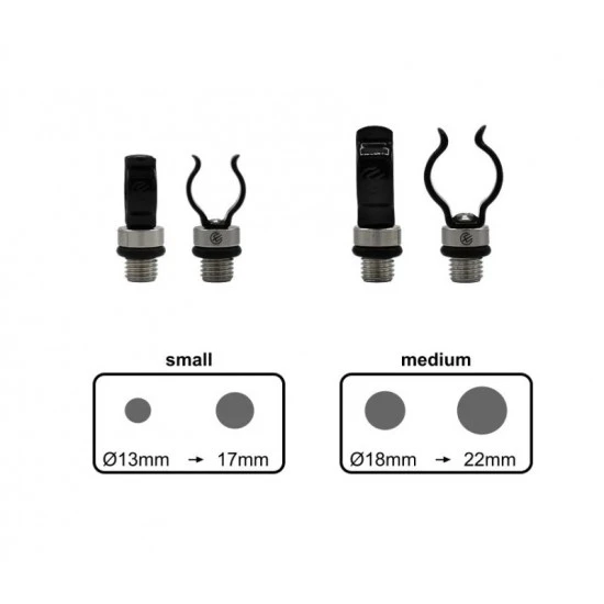 Soporte Para Barra De Seguridad Poseidon Pequeño 4 Soporte Para Barra De Seguridad Poseidon Pequeño - Imagen 2