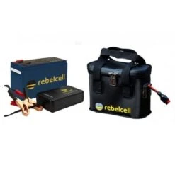 Paquete De Iones De Litio Rebelcell 12V18AV Y Oferta De Estuche De Transporte