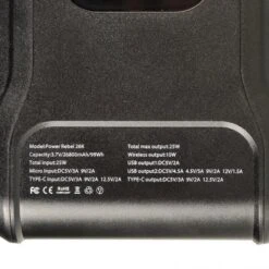 Rebelcell Power Rebel 26K Banco De Energía V2 9 Rebelcell Power Rebel 26K Banco De Energía V2 -DYNAMITE BAITS Tienda de ventas Rebelcell20Power20Rebel2026K20Powerbank20V2204 550x550 1