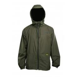 Chaqueta Hidrofóbica Ligera RidgeMonkey APEarel Dropback Verde
