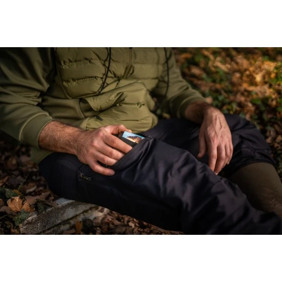 RidgeMonkey APEarel Dropback Pantalones Pesados Negros 22 RidgeMonkey APEarel Dropback Pantalones Pesados Negros - Imagen 20