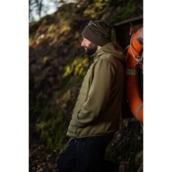 RidgeMonkey APEarel Dropback Heavyweight Zip Jacket Verde -DYNAMITE BAITS Tienda de ventas RidgeMonkey20APEarel20Dropback20Heavyweight20Zip20Jacket20Green9 550x550h