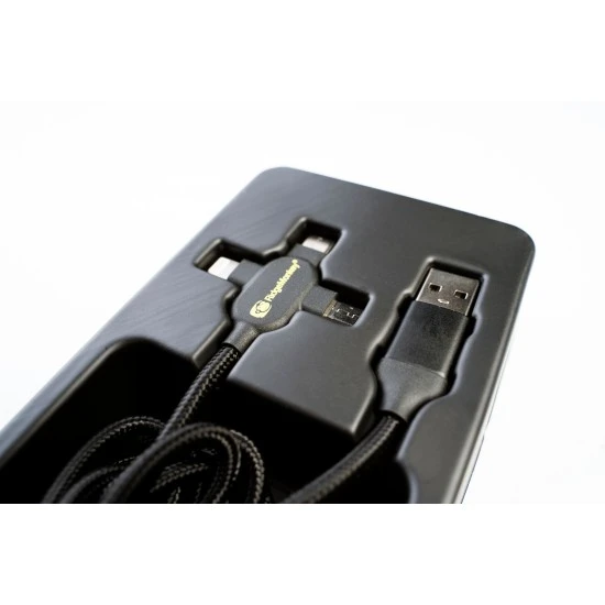 RidgeMonkey USB-A A Cable De Salida Múltiple De 2 M 4 RidgeMonkey USB-A A Cable De Salida Múltiple De 2 M - Imagen 2