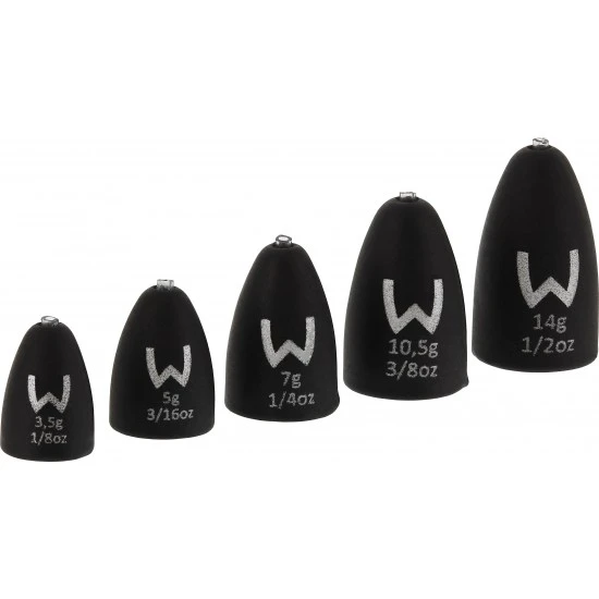 Pesos De Bala De Tungsteno Add-It De Westin, 10,5 G, Negro Mate, 2 Uds. 4 Pesos De Bala De Tungsteno Add-It De Westin, 10,5 G, Negro Mate, 2 Uds. - Imagen 2