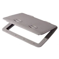 Tempress 13x17 Access Cam Boat Escotillas W/O Lock Gris Oscuro Individual