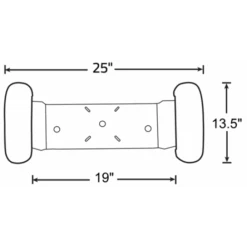 Tempress DLX Soporte De Reposabrazos Negro Con Recubrimiento De Polvo Con Almohadillas Negras -DYNAMITE BAITS Tienda de ventas Tempress20DLX20Powder20Coated20Black20Armrest20Bracket20with20Black20Pads5 550x550w 1