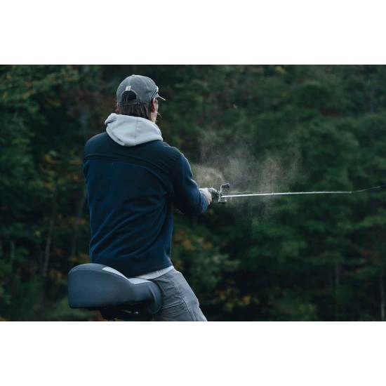 Asiento Tempress Pro Casting Blanco Azul Carbono 8 Asiento Tempress Pro Casting Blanco Azul Carbono - Imagen 6