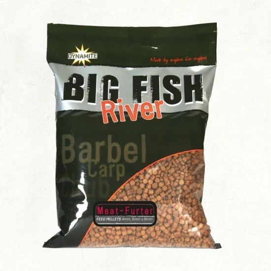 DYNAMITE BAITS Dinamita Big Fish River Pellets Carne Furter 4-6-8mm 1,8kg 3 DYNAMITE BAITS Dinamita Big Fish River Pellets Carne Furter 4-6-8mm 1,8kg