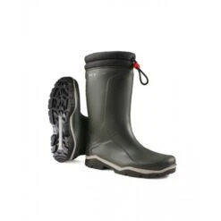 Dunlop Blizzard Rodilla Botas Verde/Negro