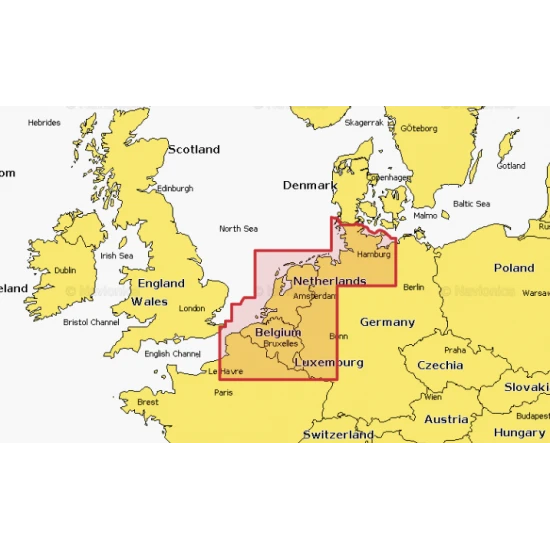Navionics+ MSD Card - Benelux And Germany, West 4 Navionics+ MSD Card - Benelux And Germany, West - Imagen 2