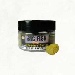 DYNAMITE BAITS Dinamita Big Fish River Queso Y Ajo Gancho Duradero Pellets 12 Mm