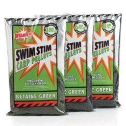 DYNAMITE BAITS Dinamita Swim Stim Green Pellets 3mm 900g