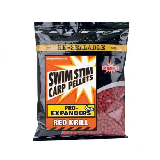 DYNAMITE BAITS Dynamite Swim Stim Pro-Expansores Red Krill 6mm 3 DYNAMITE BAITS Dynamite Swim Stim Pro-Expansores Red Krill 6mm