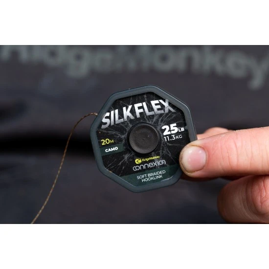 RidgeMonkey Connexion SilkFlex Trenza Suave 25lb 5 RidgeMonkey Connexion SilkFlex Trenza Suave 25lb - Imagen 3