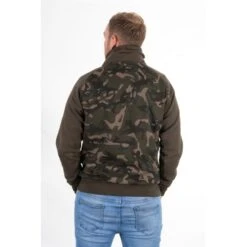 Sudadera Con Capucha Y Cuello Alto Fox Khaki Camo -DYNAMITE BAITS Tienda de ventas khaki camo high neck back 550x550h