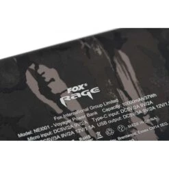 Banco De Energía Fox Rage Voyager Camo 10K Mah -DYNAMITE BAITS Tienda de ventas nei001 rage 10k power bank reverse logo detail 550x550w