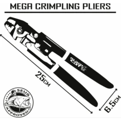 Black Cat Mega Crimping Pliers 26cm -DYNAMITE BAITS Tienda de ventas resize img204 550x550w