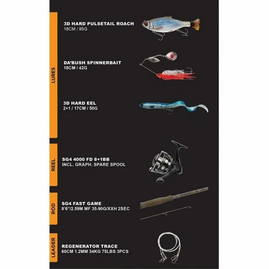 Kit Exclusivo Mads Grosell Pure Pike De Savage Gear 4 Kit Exclusivo Mads Grosell Pure Pike De Savage Gear - Imagen 2