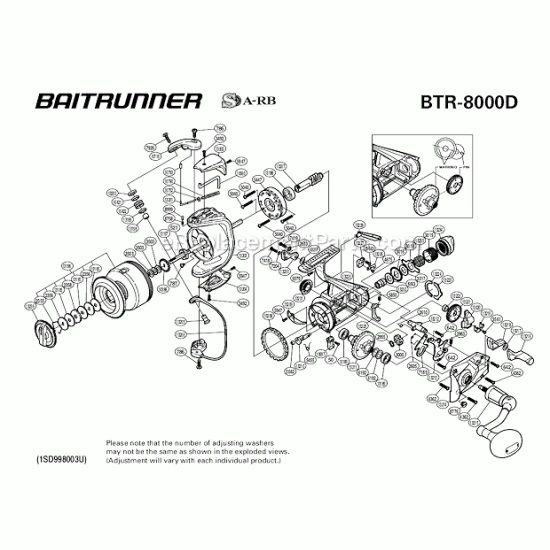 Shimano Baitrunner USA 8000D 9 Shimano Baitrunner USA 8000D - Imagen 7